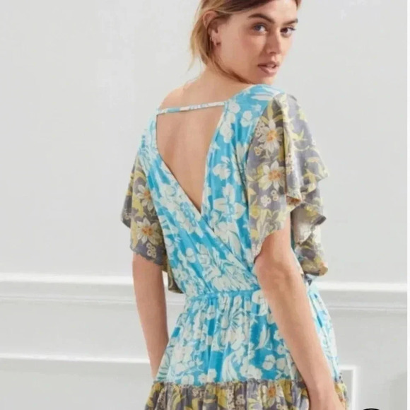 Anthropologie Daily Practice Tiered Ruffle Mini Dress NEW WITH TAG - Picture 5 of 7